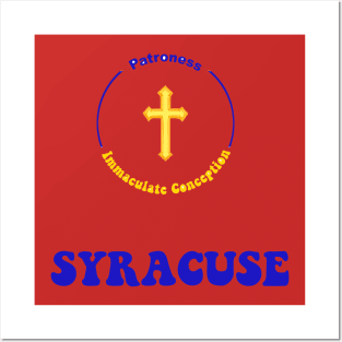 SYRACUSE PATRON SAINT Posters and Art